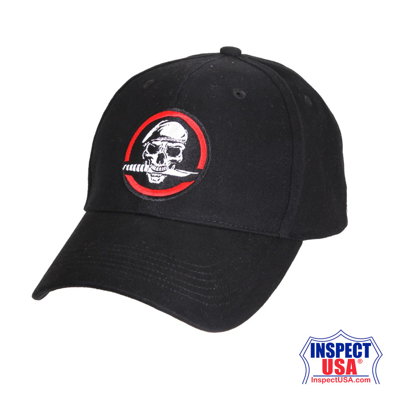 Rothco Skull/Knife Deluxe Low Profile Cap