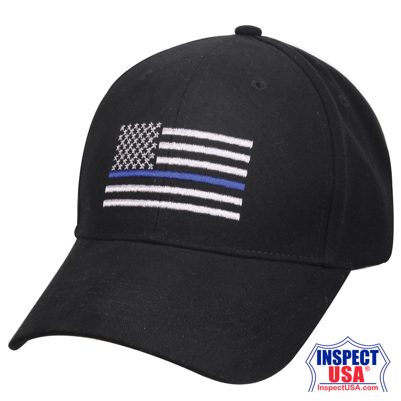 Rothco Thin Blue Line Flag Low Profile Cap