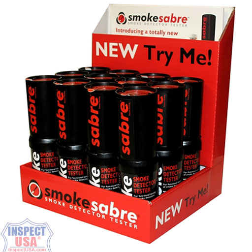 Sabre Handheld Aerosol Smoke Detector Tester (Sabre-12) 2.6oz Can