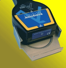 Wipe Test Plate for Abacus Radiation Alert Detector