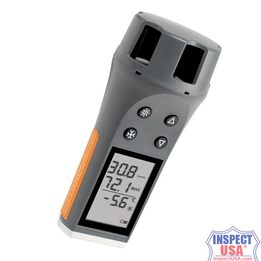 Skywatch Waterproof Meteos Wind and Temperature Meter