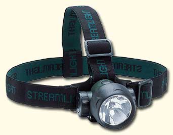 Headlamp Streamlight Green Trident LED (61051) with Batteries