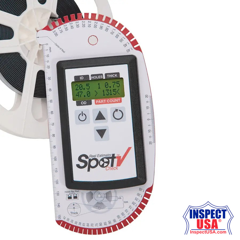 SpotCheck Reel Estimator (25050) Tape & Reel Component Counter