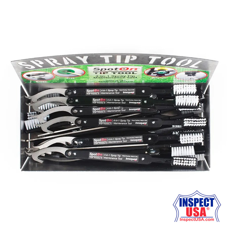 SpotOn Tip Tool Counter Display (32790) with 25 Spray Tip Tools