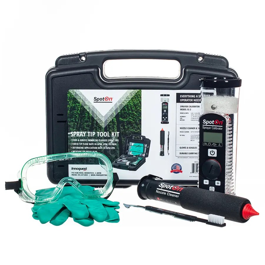 SpotOn Spray Tip Tool Kit (39260) with SC-2 Calibrator & Carrying Case