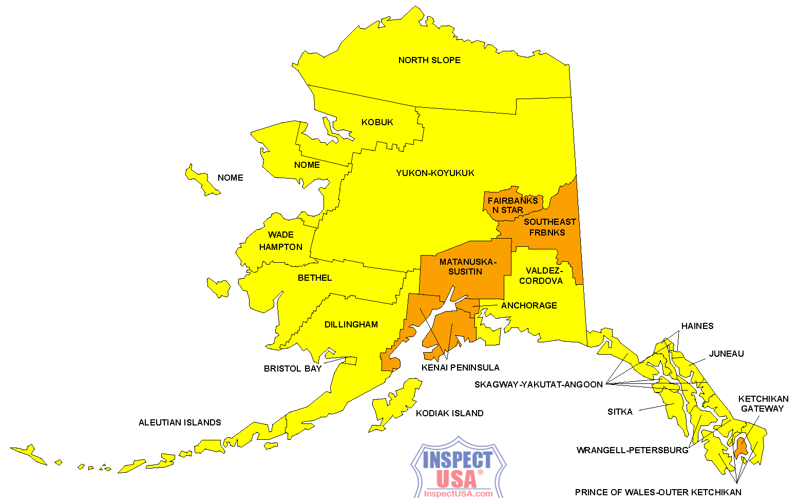 Alaska Zone Map