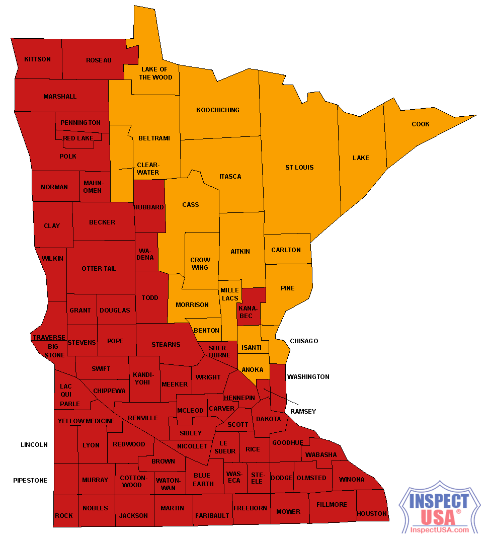 Minnesota Zone Map