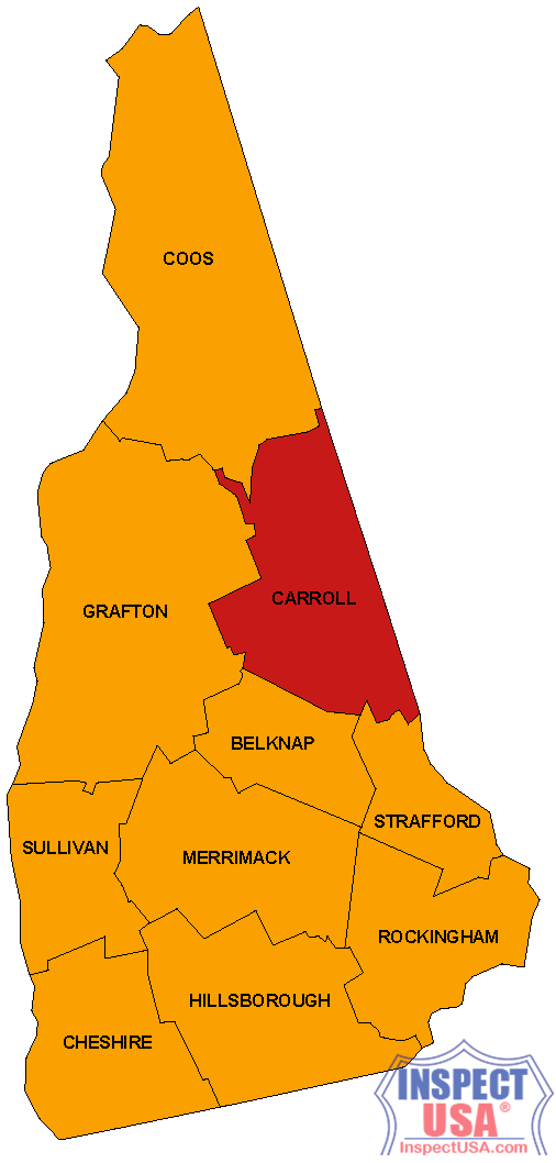 New Hampshire Zone Map
