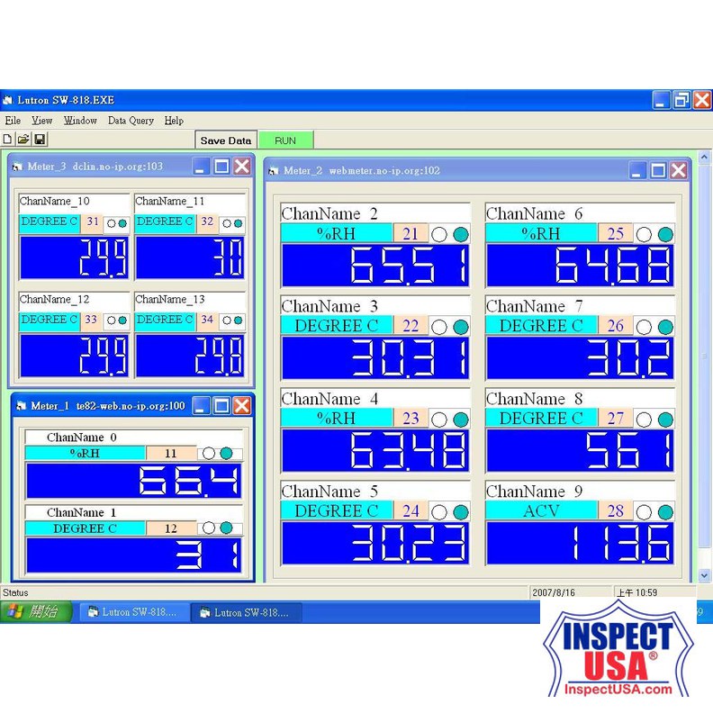 Lutron Network Data Acquisition Software (SW-818)