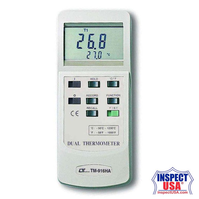 Lutron Dual Thermometer (TM-916HA)