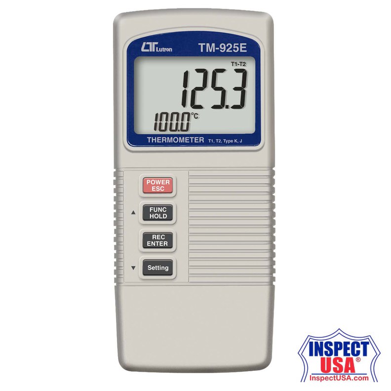 Lutron Two Channel Thermometer (TM-925E)