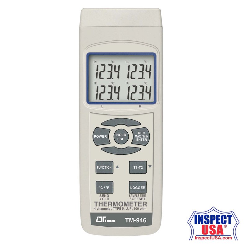 Lutron 4 Channels Thermometer (TM-946)