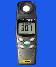 Tenmars Light Meter 200,000 LUX 4 Ranges (TM204) Built-in Sensor