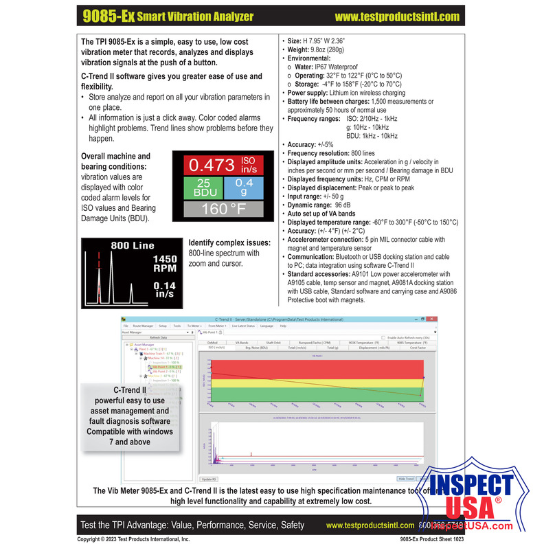 TPI Intrinsically Safe 9085 (9085EX)
