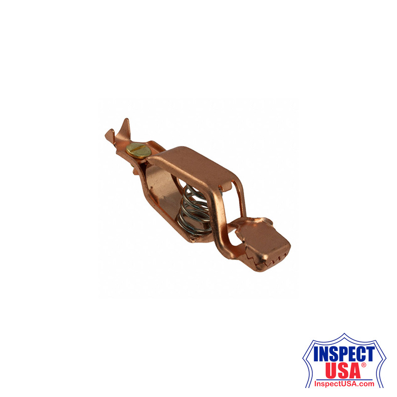 TPI Non-Insulated Heavy Duty, 3 Sided Jaw Test Clip Copper 0.750" (19.05mm) 3/4" (BC25AC)