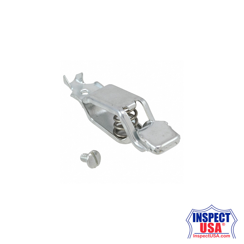 TPI Non-Insulated Heavy Duty, 3 Sided Jaw Test Clip Steel 0.750" (19.05mm) 3/4" (BC25AZP)