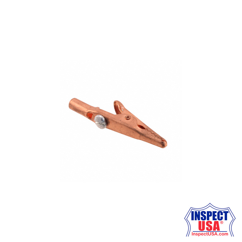 TPI Non-Insulated Alligator Test Clip Copper 0.310" (BC60AC)