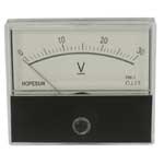 Panel Meter Analog Voltage Meter 15v DC (V-AVM7015) 2.8" x 2.4"