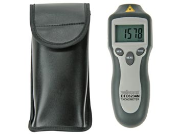 Tachometer Digital Laser Non-Contact (DTO6234N) 2.5-99,999 RPM