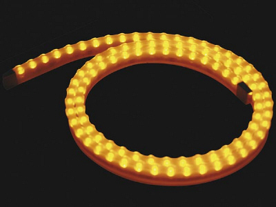 LED Rope Light: 12vDC 39" (V-LSL8Y) 96 YELLOW LED's
