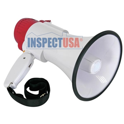 Megaphone: 10w Powered (MP10SR) with Record, Playback & Siren