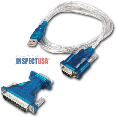 SERIAL to USB Cable and Driver Kit (PCUSB6) with 5.5' Cable