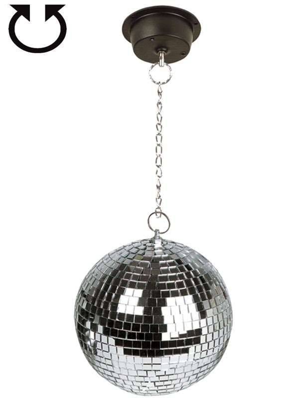 Mirror Ball 8" (VDLPROM14U) with Motor & Chain