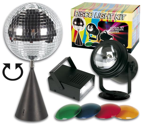 Lighting: Disco Light Kit (VDLPROM9) with PAR36 Pin Spot
