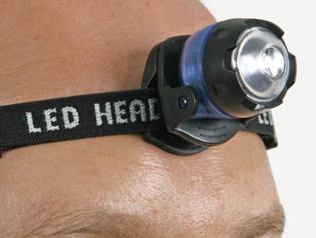 Headlight Ultra-Bright LED (ZLHL510) Adjustable Headband