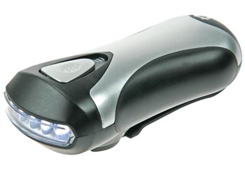 Hand Crank Cell Phone USB Charger (ZL388-3) LED Light & Compass