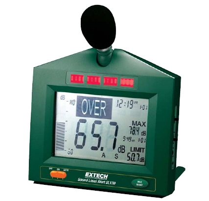 Sound Level Monitor & Alarm (SL130G) 3 Ranges & Software